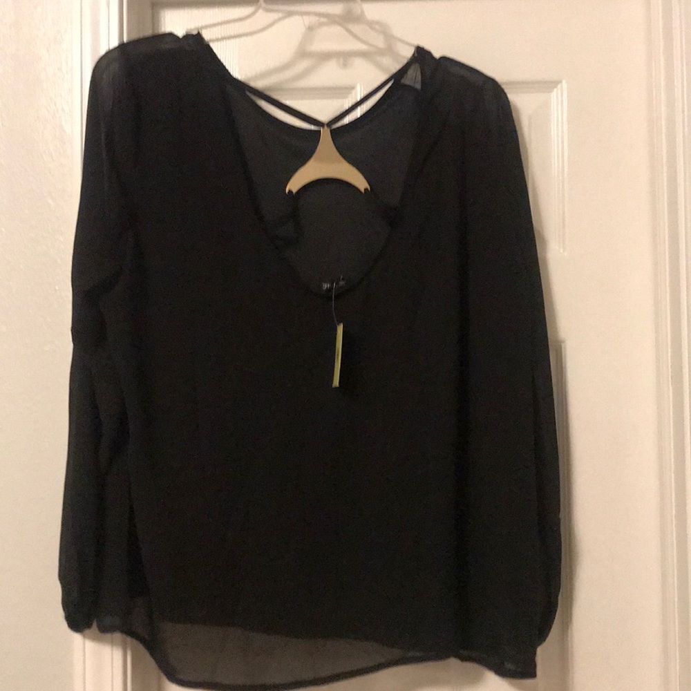 Black dressy shirt